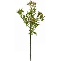 Artificial Foliage Stem with Berries 6 Pack - Pink