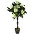 Artificial Rose Tree in Pot - Cream