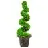 Artificial Spiral Topiary with Planter 90cm - Green