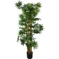 Bamboo Artificial Plant in Pot 150cm - Green