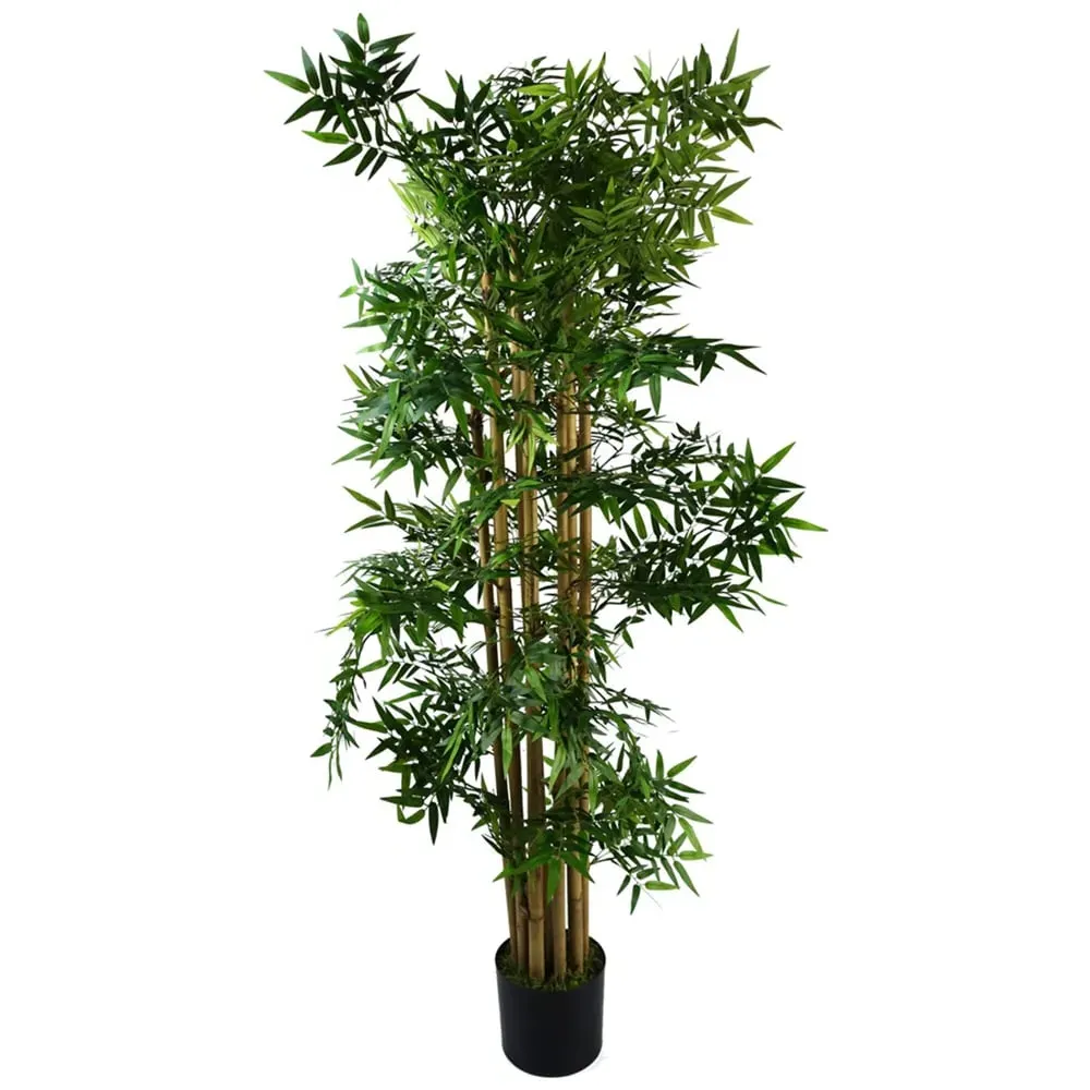 Bamboo Artificial Plant in Pot 150cm - Green image