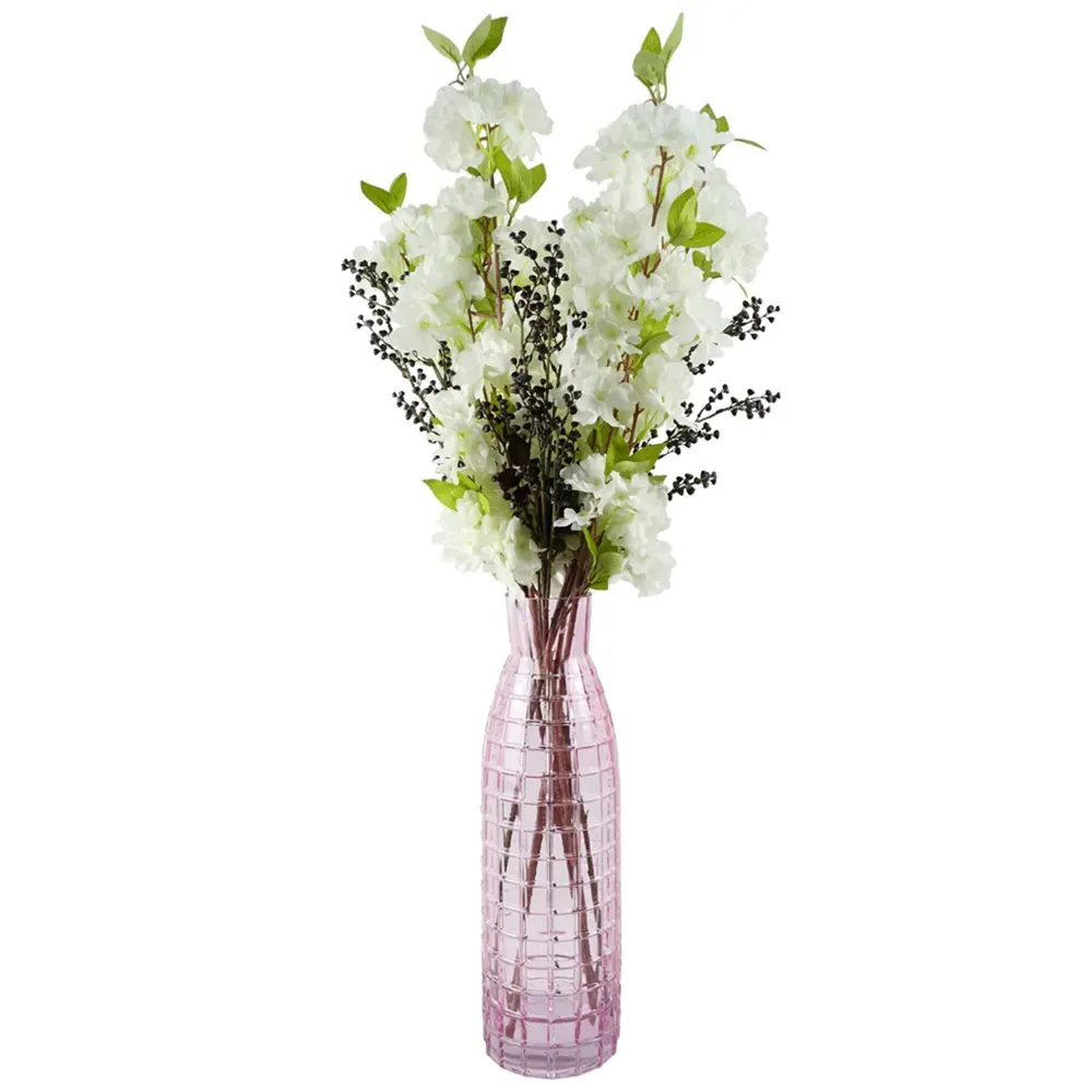 Blossom Single Stem Artificial Flower 6 Pack - White