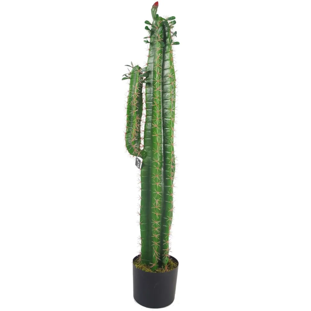 Cactus Artificial Plant in Pot 110cm - Green image