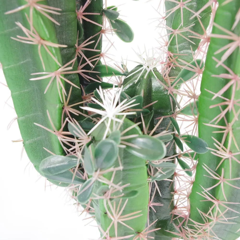 Cactus Artificial Plant in Pot 65cm - Green