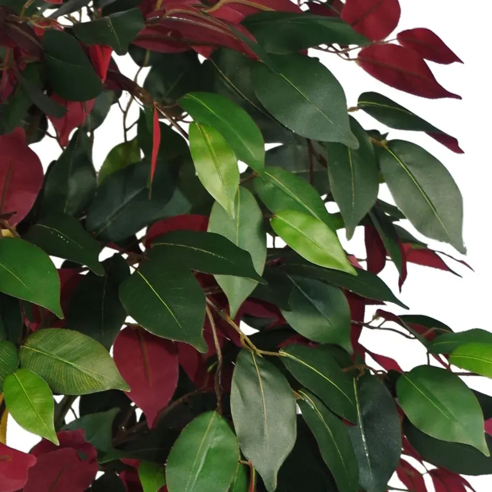 Capensia Ficus Artificial Tree in Pot 120cm - Green