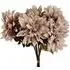 Dahlia Artificial Flower 6 Pack - Dusty Pink