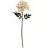 Dahlia Single Stem Artificial Flower 6 Pack - Dusty Cream