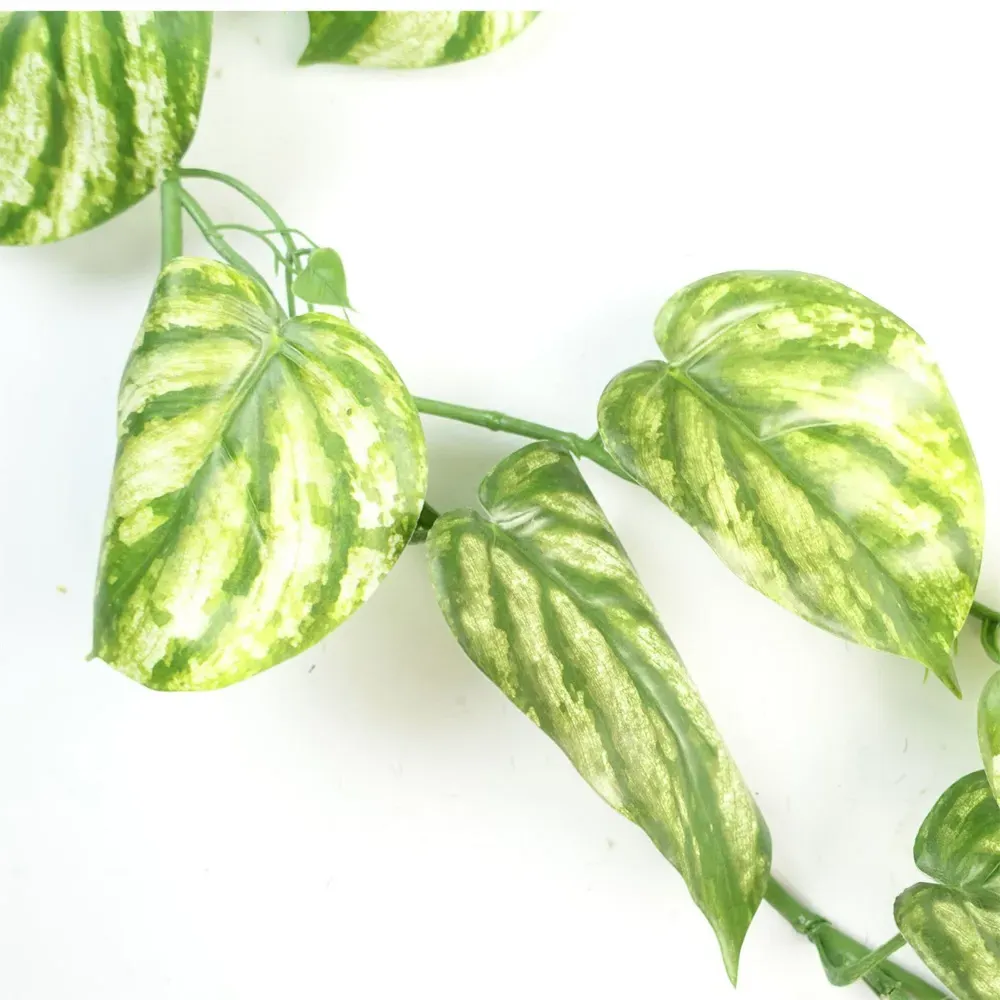 Devil's Ivy Hanging Artificial Plant 6 Pack - Green