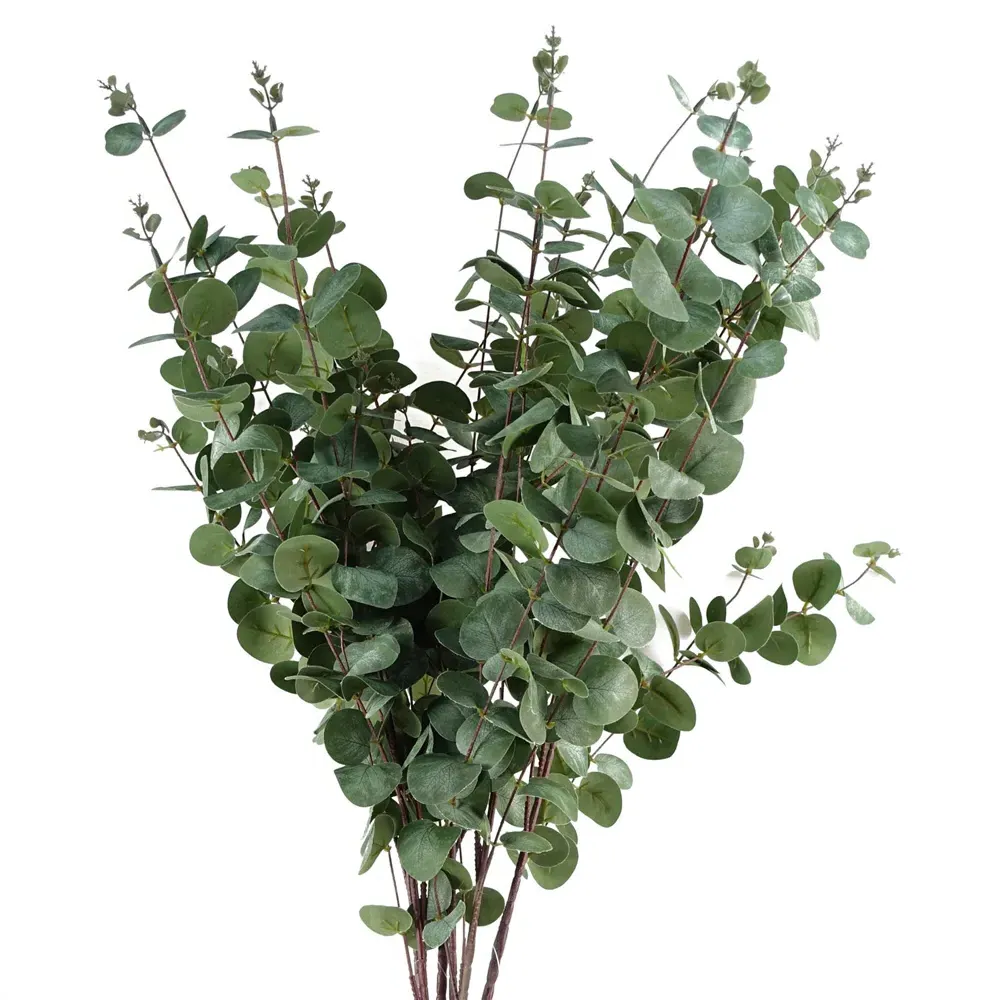 Eucalyptus Artificial Foliage 100cm 6 Pack - Green