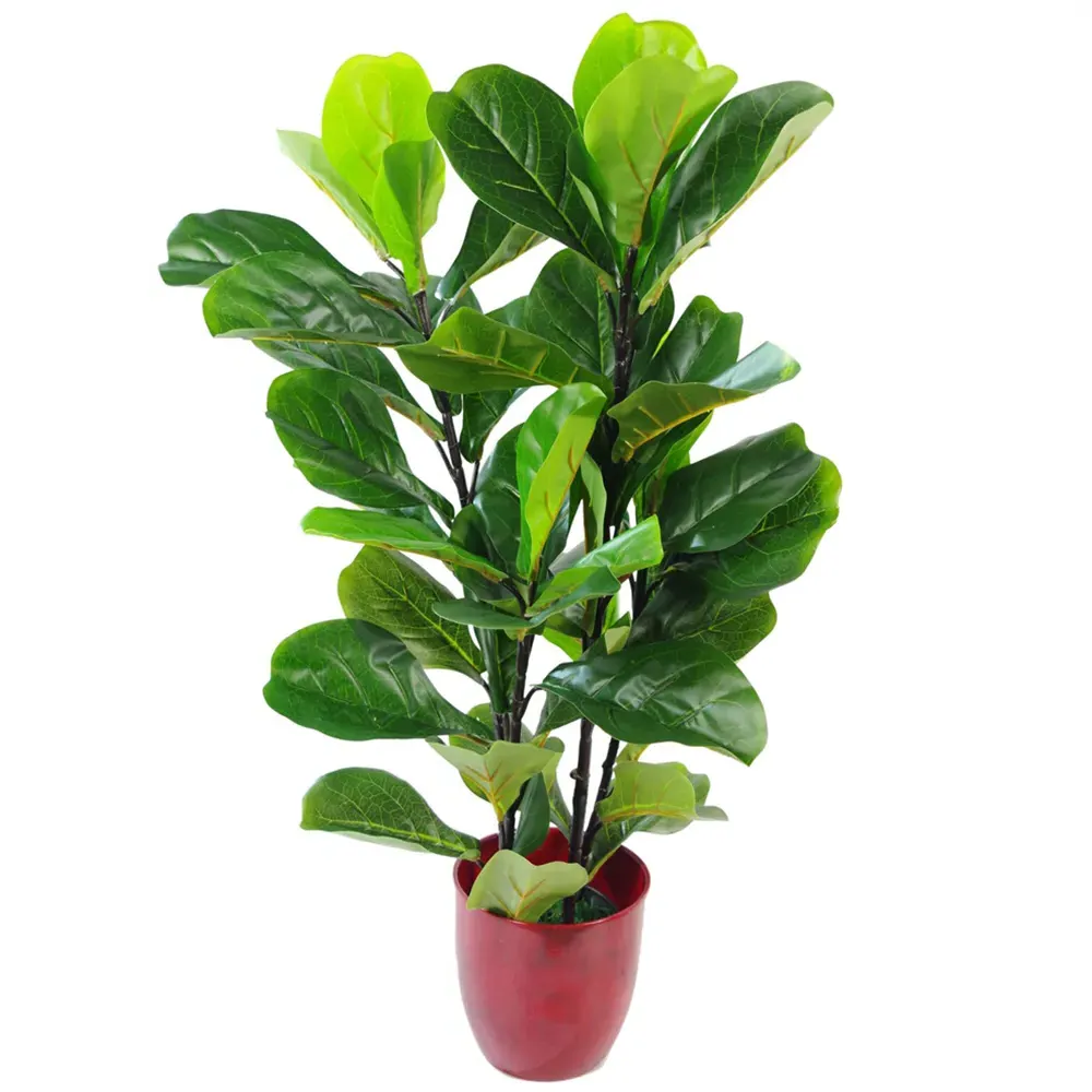 Ficus Lyrata Artificial Plant - Green
