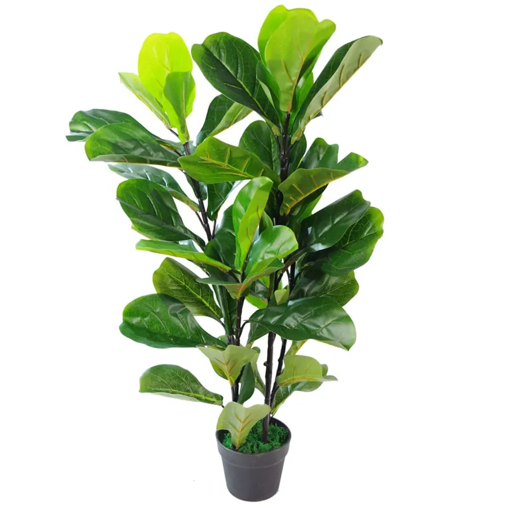 Ficus Lyrata Artificial Plant - Green