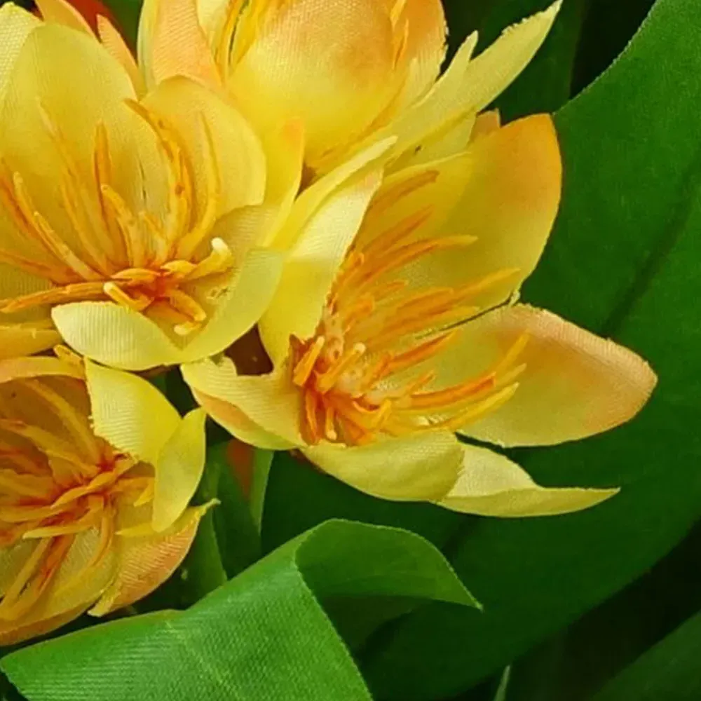 Freesia Artificial Plant 3 Pack - Green