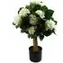 Hydrangea Artificial Plant in Pot - White