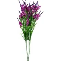 Larkspur Artificial Stem 6 Pack - Green, Silk