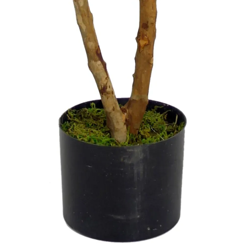 Mini Ruscus Artificial Tree in Pot 100cm - Green