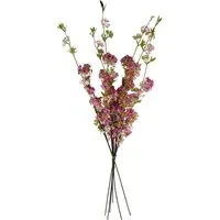 Pink Blossom Artificial Spray Stem 100cm 6 Pack
