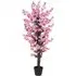 Pink Blossom Artificial Tree in Pot 130cm
