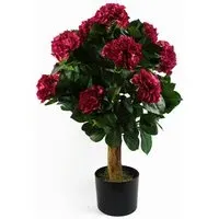 Pink Blush Hydrangea Artificial Plant in Pot