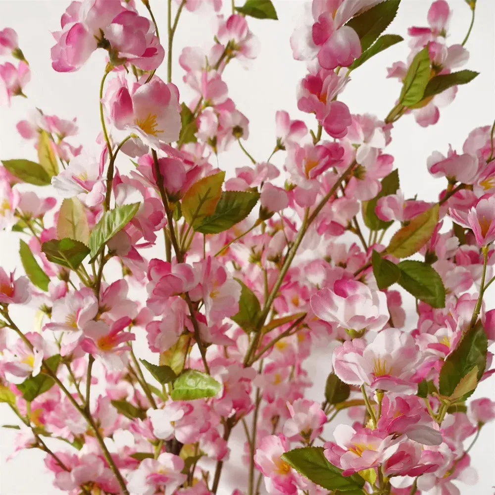 Pink Cherry Artificial Tree in Pot 180cm - Green