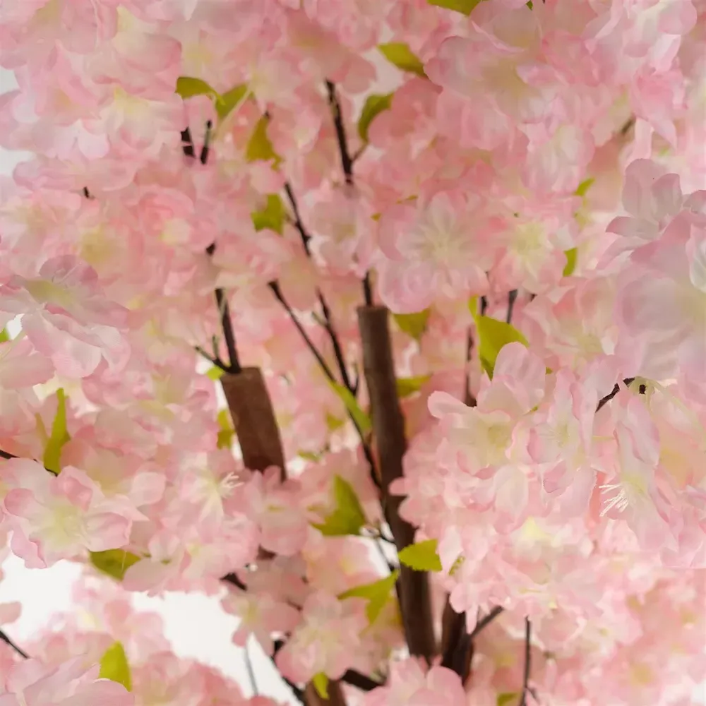 Pink Cherry Blossom Artificial Tree in Pot 150cm - Pink