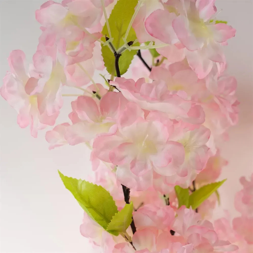 Pink Cherry Blossom Artificial Tree in Pot 150cm - Pink
