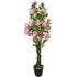 Pink Rose Artificial Tree in Pot 105cm - Pink
