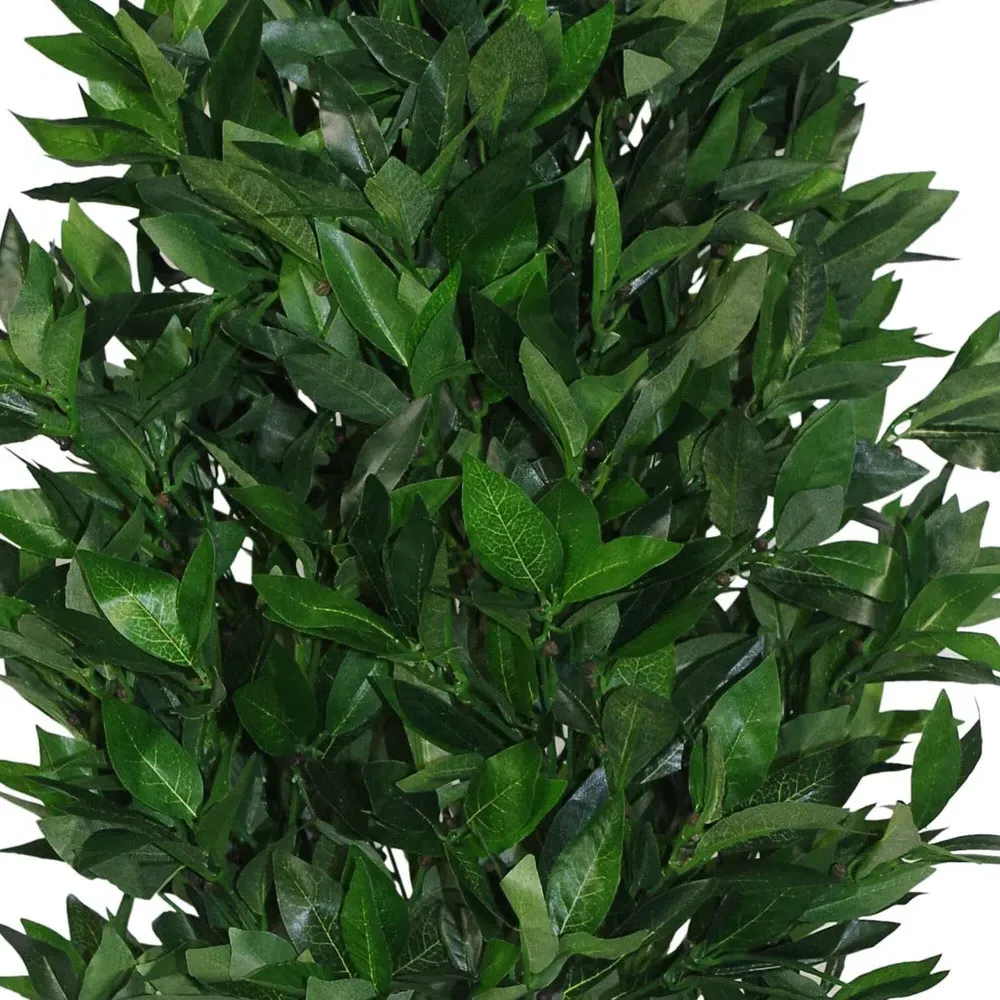 Pyramid Cone Topiary Bay XL Artificial Tree 2 Pack - Green