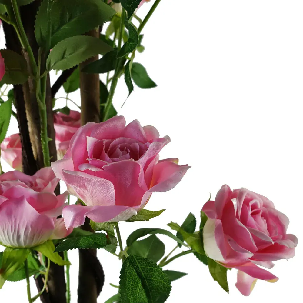 Rose Artificial Tree in Pot 150cm - Pink