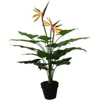 Strelitzia Artificial Plant in Pot 70cm - Green
