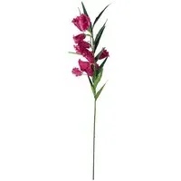 Trumpet Artificial Flower Stems 6 Pack - Fuchsia Pink