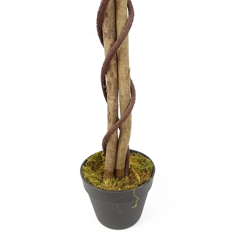 White Cherry Blossom Artificial Tree in Pot - White