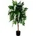 White Wisteria Artificial Tree in Pot - Green
