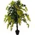 Yellow Wisteria Artificial Tree in Pot - Yellow