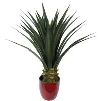 Yukka Tropical Artificial Plant in Pot 90cm - Green