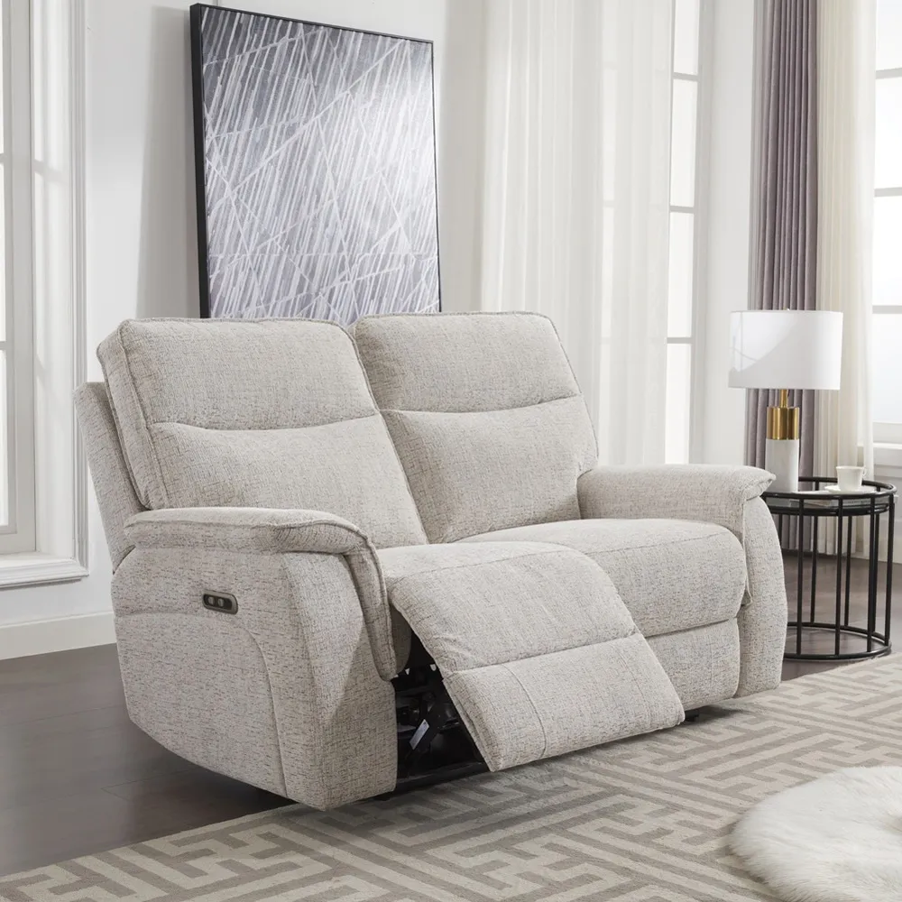 2-Seater Power Recliner Sofa - Beige