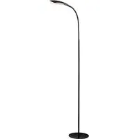 High Vision LED Floor Light with Gooseneck - Black