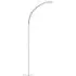 High Vision LED Floor Light with Gooseneck - Silver