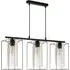 3 Light Bar Pendant Light - Black