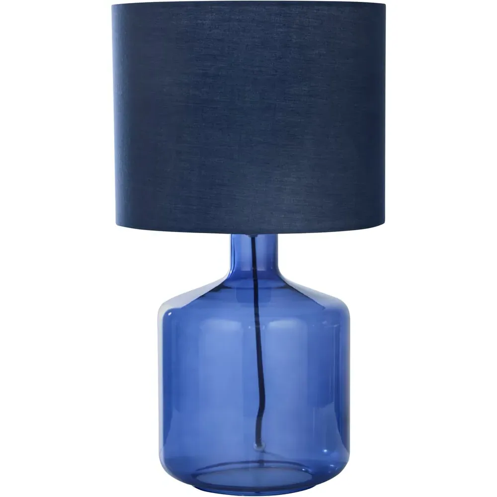 Adjo Table Lamp - Blue, Fabric image