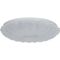 Alaric Floral LED Ceiling Light - White