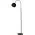 Arlo Ball Shade Floor Lamp - Black