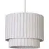 Aurelia 2 Tier Box Pleat Ceiling Shade - White
