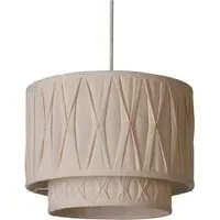 Aurelia Pinch Pleat Ceiling Shade - Cream