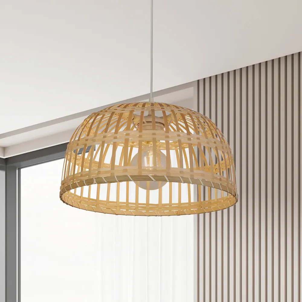 Bamboo Weave Easy Fit Shade - Blonde