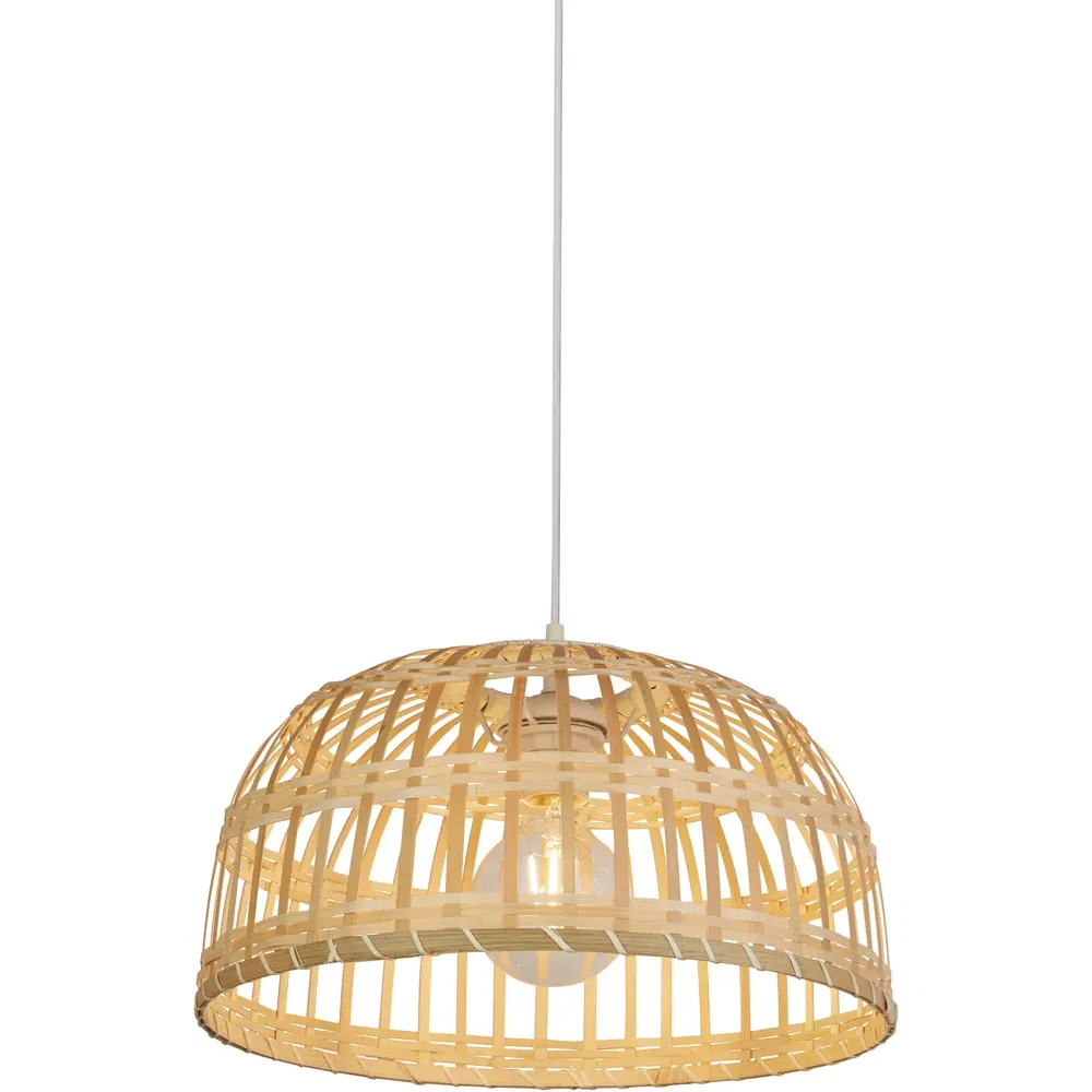 Bamboo Weave Easy Fit Shade - Blonde