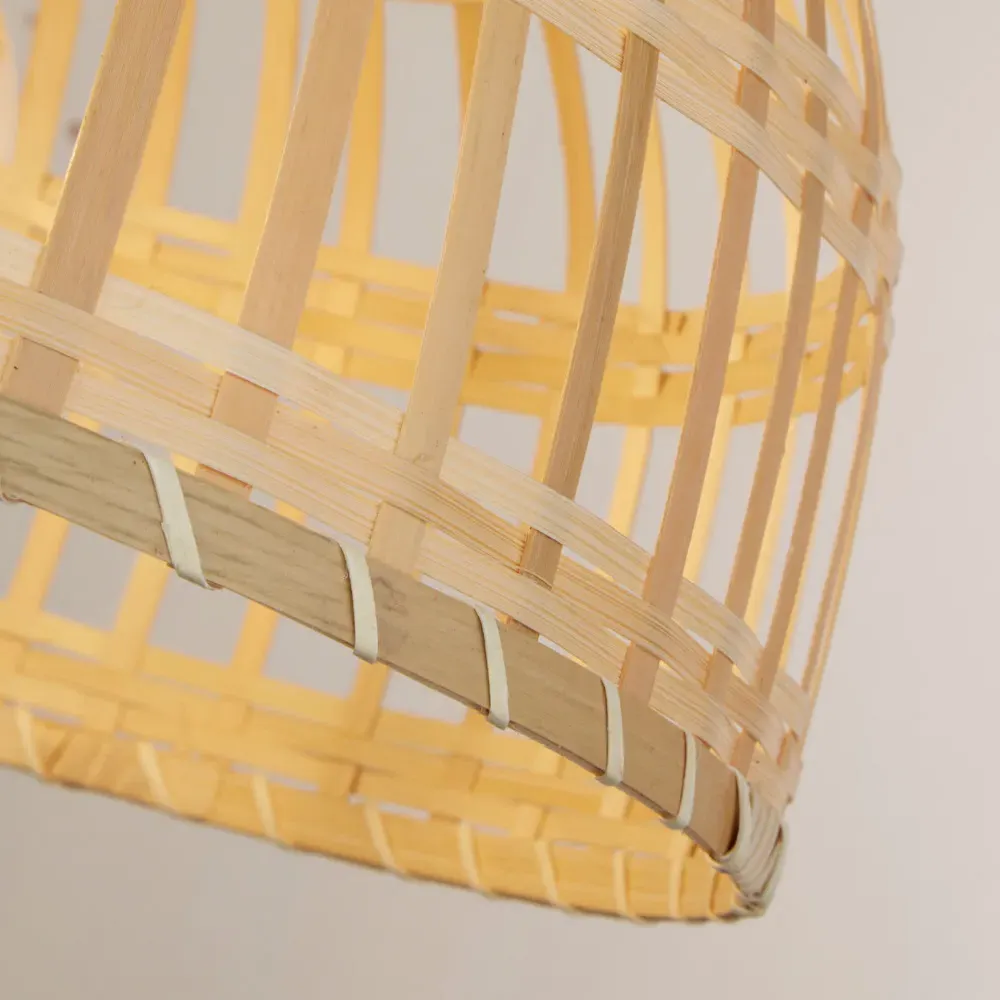 Bamboo Weave Easy Fit Shade - Blonde