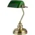 Bankers Table Lamp - Green, Glass