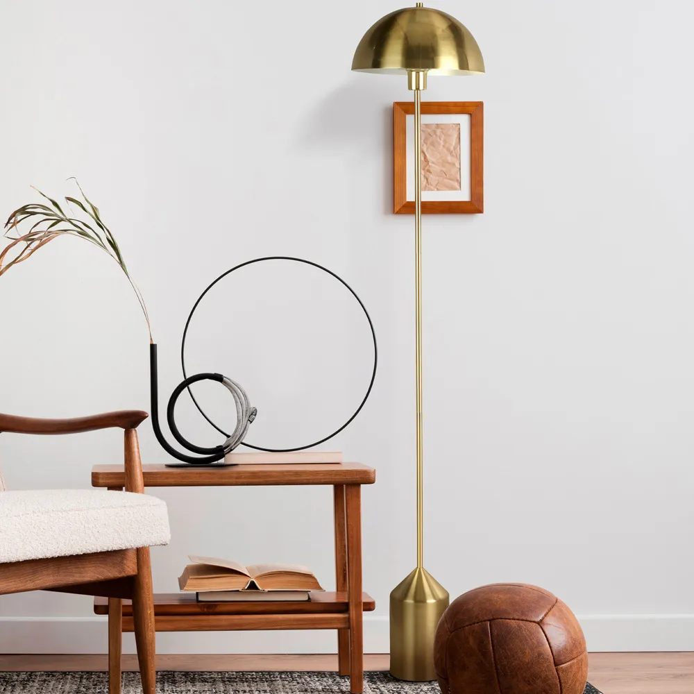 Brea 2 Tier Ceiling Shade - Gold, Cotton