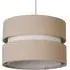 Brea 2 Tier Ceiling Shade - Natural, Linen