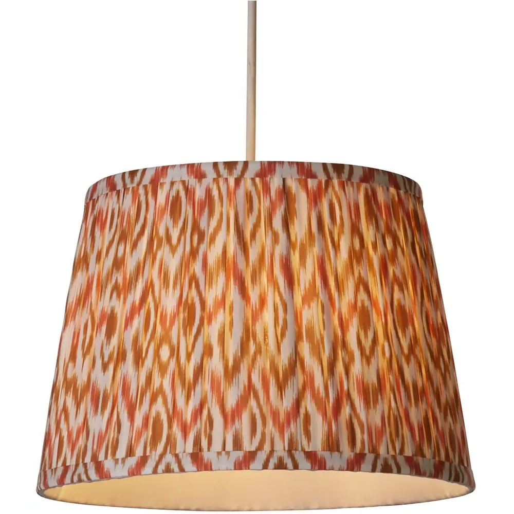 Bronwyn Mushroom Pleat Lamp Shade - Multi